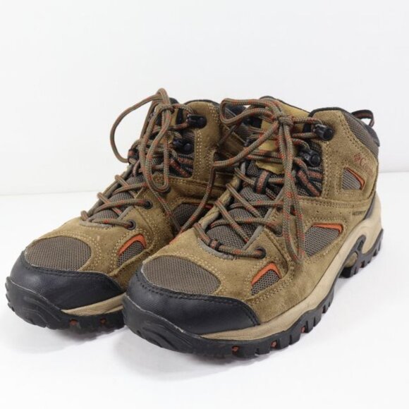 Columbia Mens Coretek II Hiking Boots Waterproof Brown YM5347-245 Size 7 Mid - Picture 1 of 16